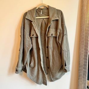 Like New Free People Ruby Jacket - Olive S